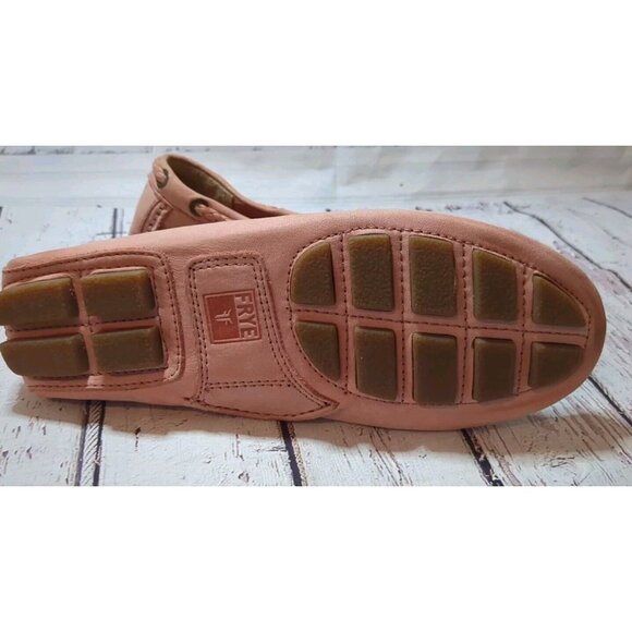 Frye Reagan Braided Lace Driving  Moc Loafer‎  Rose Pink - Women's 5.5M - Picture 7 of 7